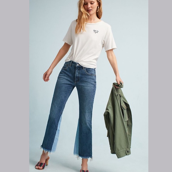 🆕NWT Anthropologie Pilcro High-Rise Flare Jeans - Picture 4 of 17